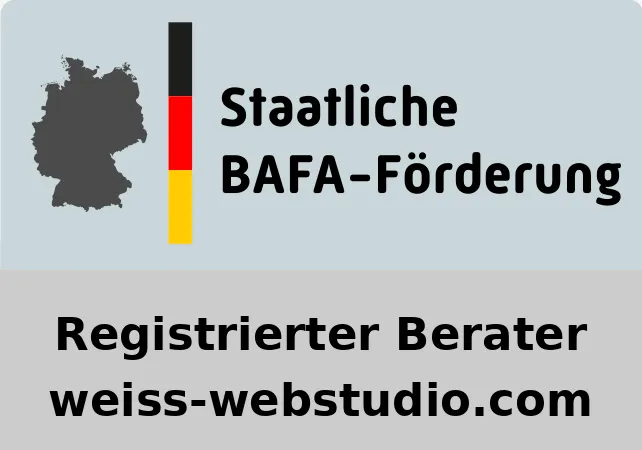 BAFA-Zertifikat – Registrierter Berater für staatliche Förderung