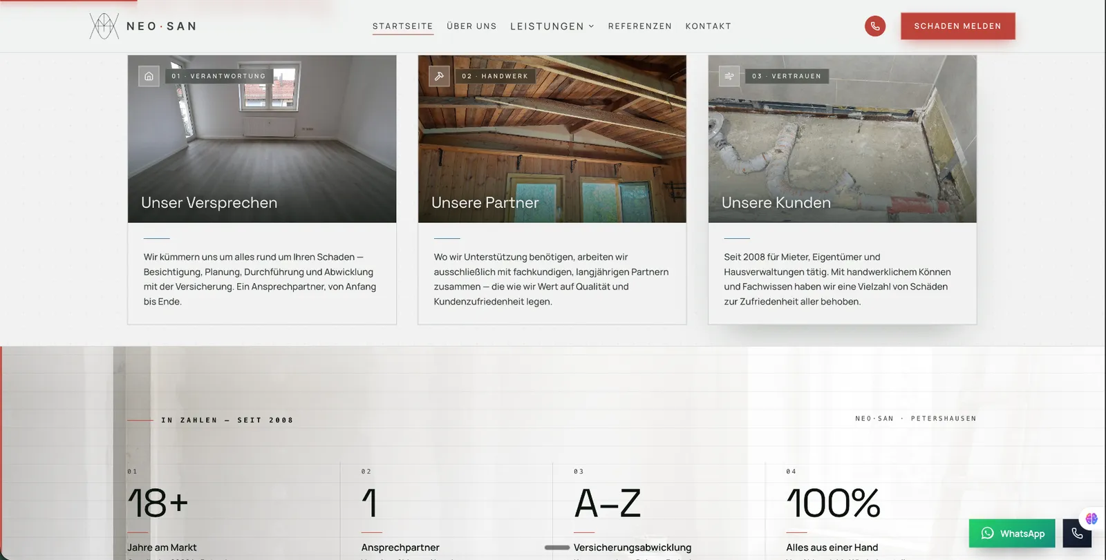 Webdesign für Handwerker – moderne Website nach dem Relaunch